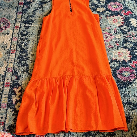 Anthropologie Orange Maxi Dress - Picture 7 of 9